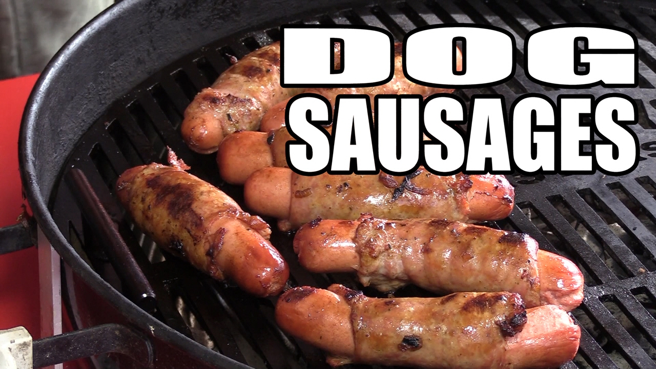 Dog Sausage recipe by the BBQ Pit Boys
