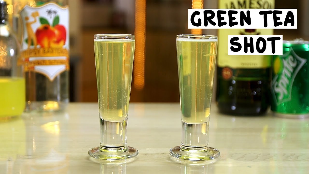 Green Tea Shot – Tipsy Bartender