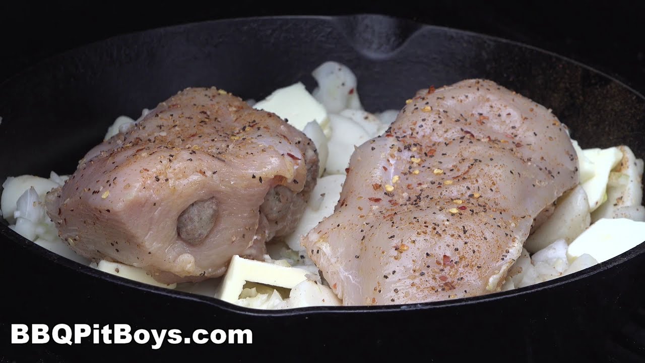 Porked Sausage Stuffed Chicken Breasts