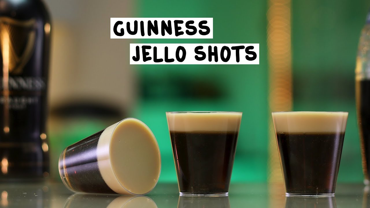 Guinness Jello Shots – Tipsy Bartender