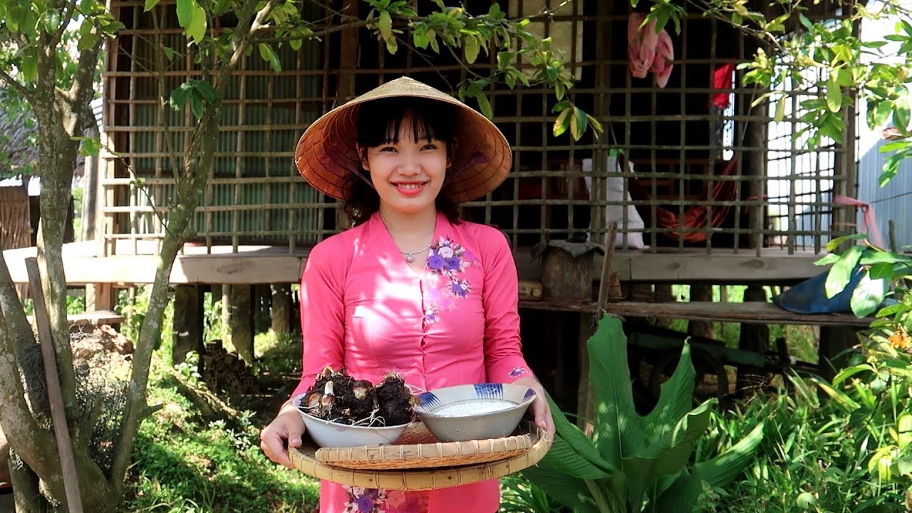 Cooking taro sweet dessert with Coconut milk – My Natural My Life