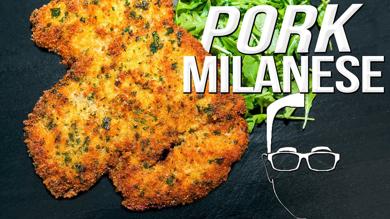 THE BEST PORK RECIPE YOU'VE NEVER HAD – PORK MILANESE | SAM THE COOKING GUY 4K