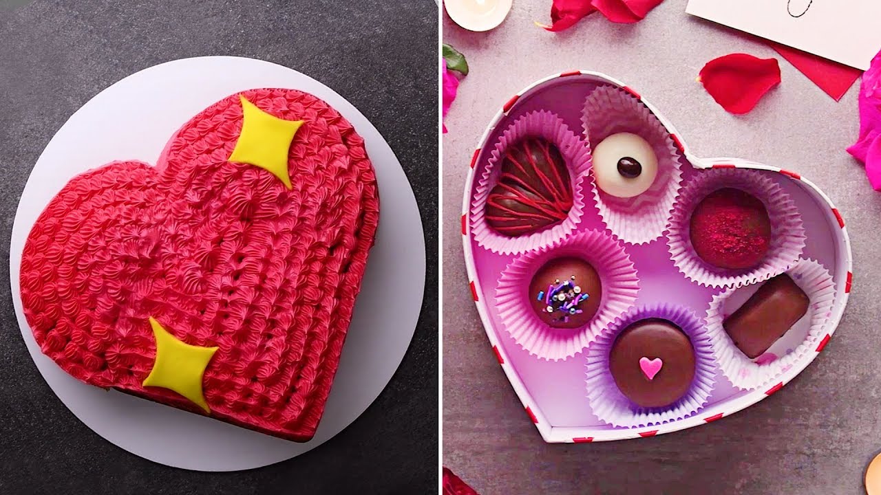 Valentine’s Day Special | Easy Dessert Recipes And DIY Valentines Day Treats | So Yummy