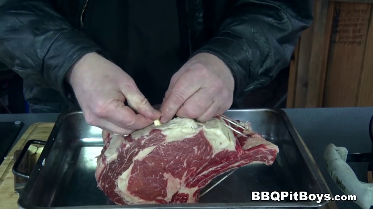 Prime Rib on the grill