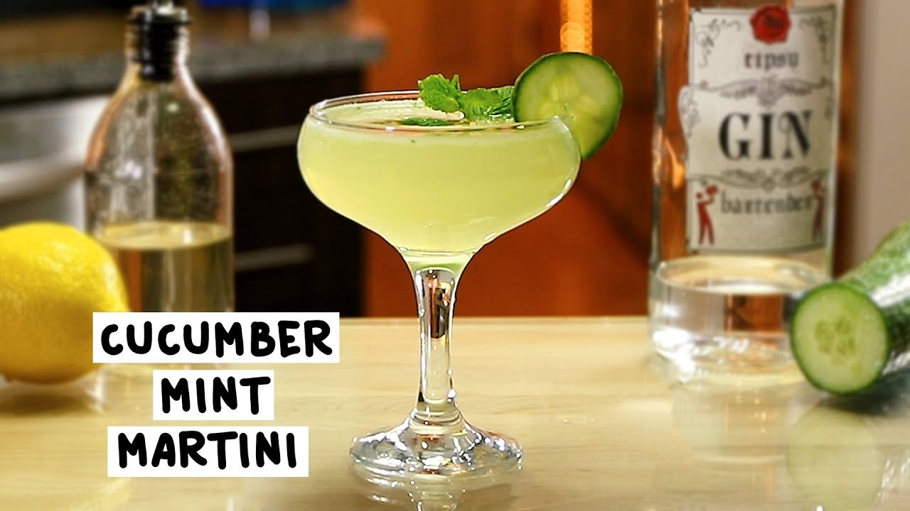 Cucumber Mint Martini