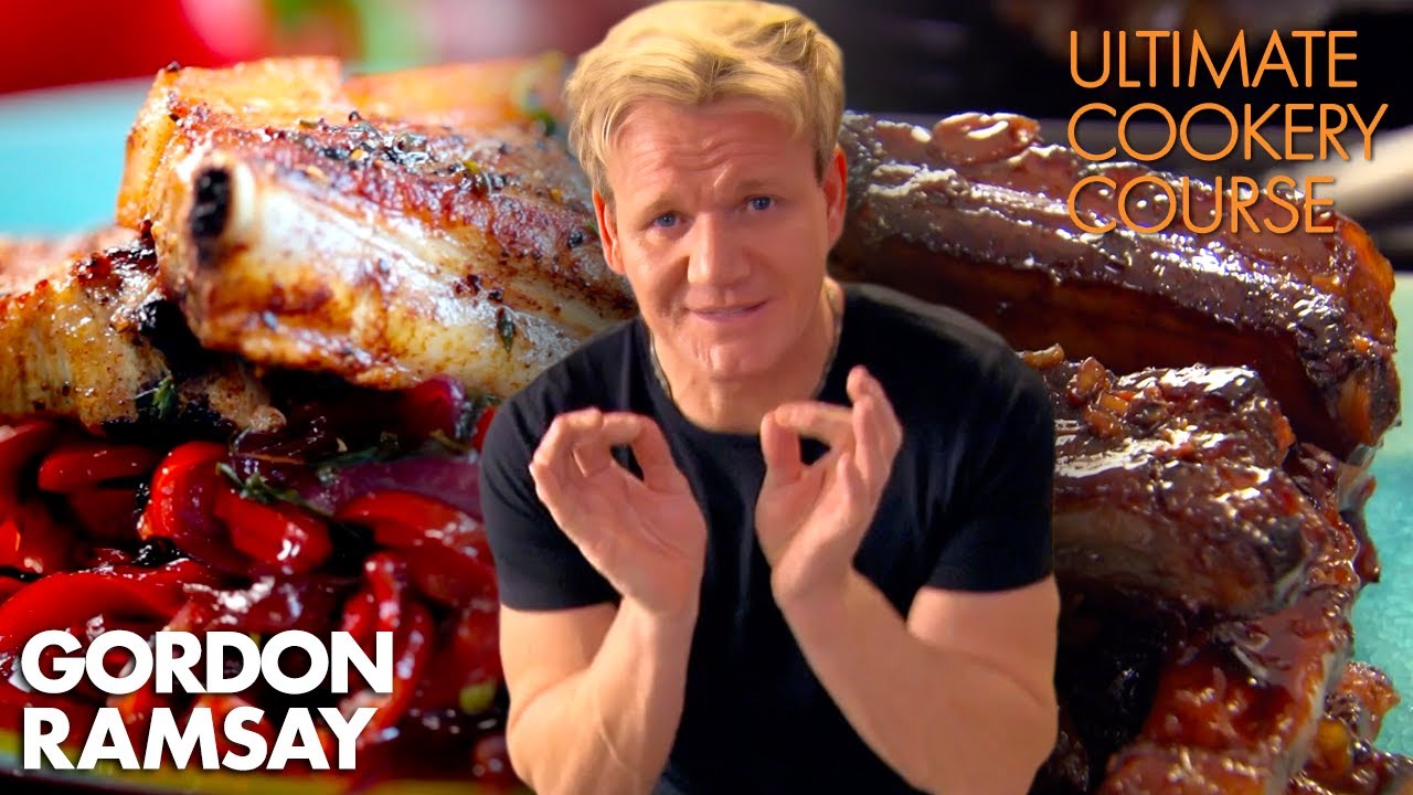 The Best & Easiest PORK Recipes (Part 1/2) | Gordon Ramsay's Ultimate Cookery Course