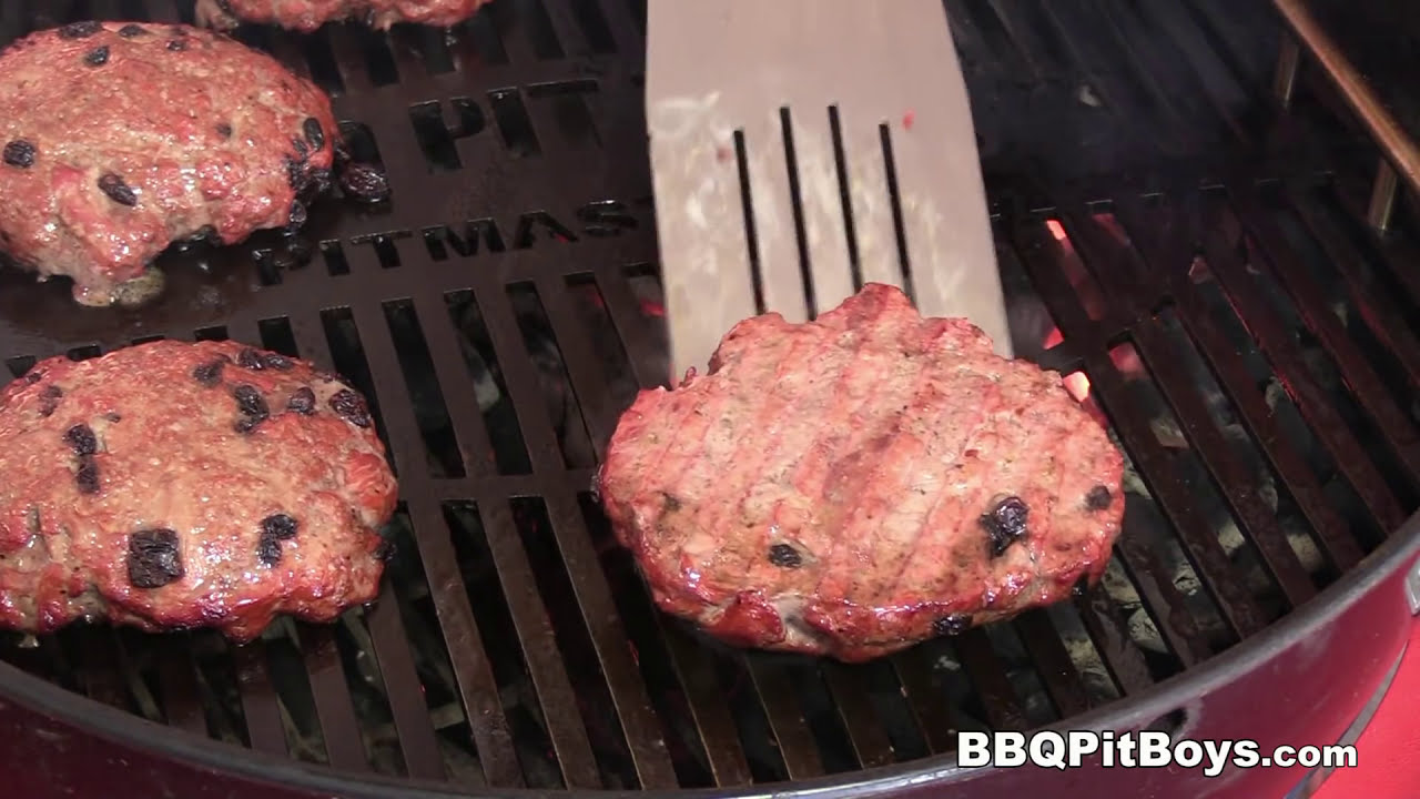 Strip Steak Burgers by the BBQ Pit Boys