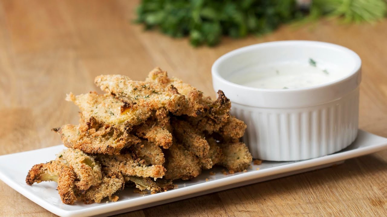 Artichoke Petal Bites With Lemon Garlic Aioli