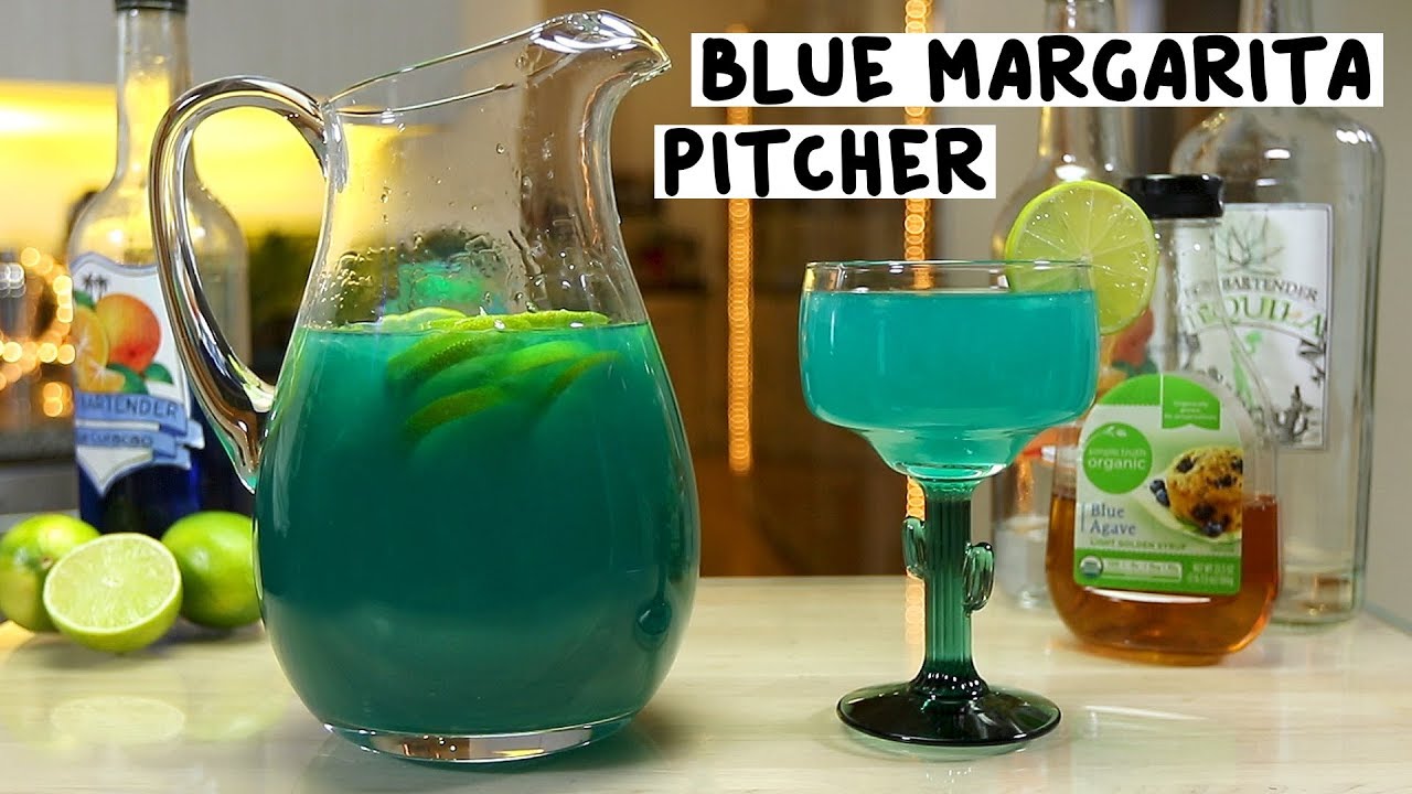 Blue Margarita Pitcher – Tipsy Bartender