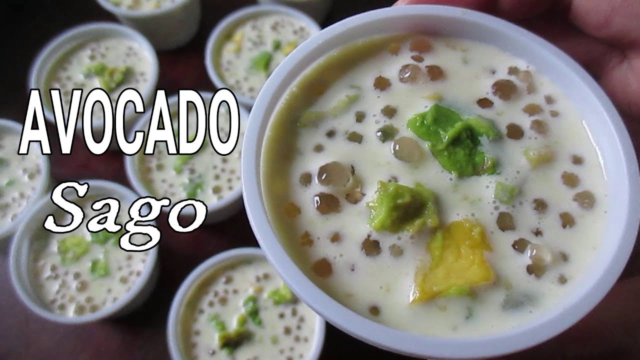 Avocado Sago | How to make Avocado with Tapioca | Avocado Sago Salad Dessert Recipe