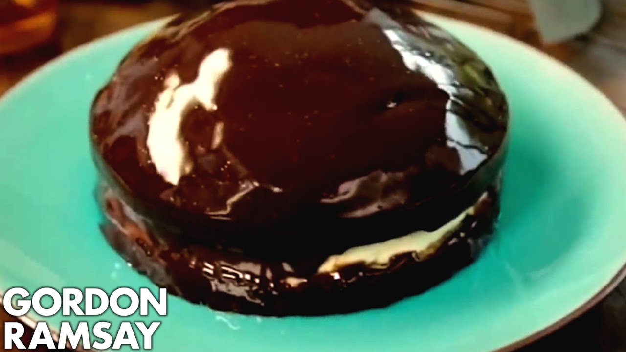 Chocolate Sponge with Fresh Ginger – Gordon Ramsay