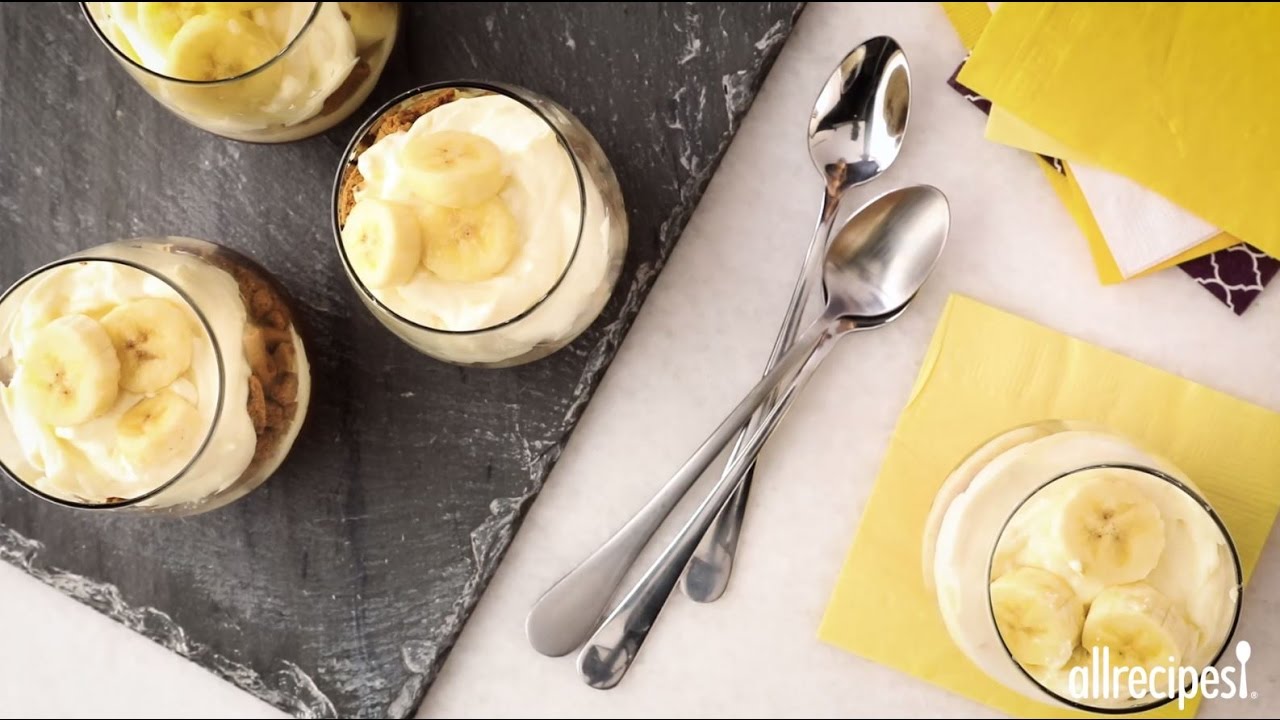 How to Make Banana Pudding Parfaits | Dessert Recipes | Allrecipes.com