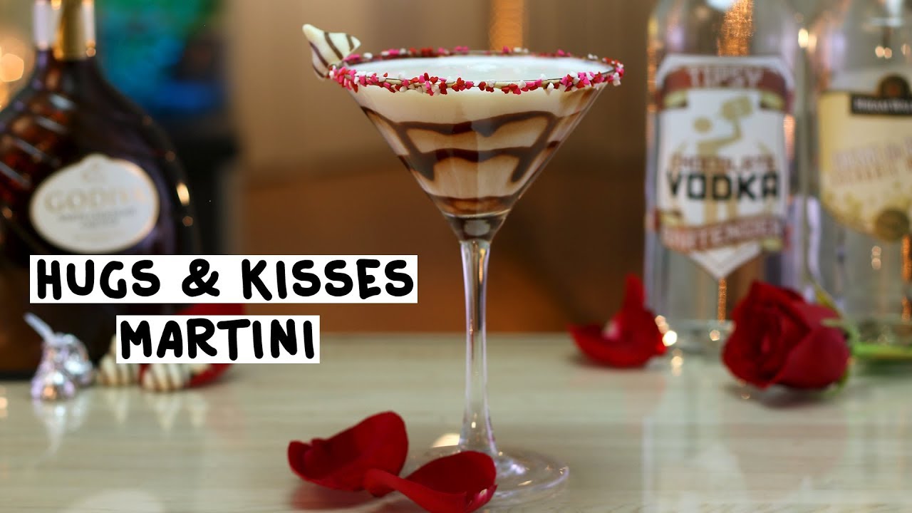 Hugs and Kisses Martini – Tipsy Bartender