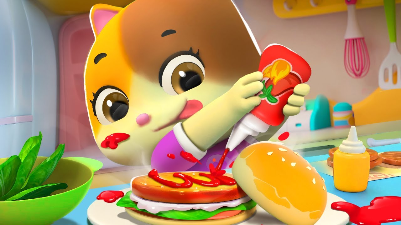 Baby Creates New Recipes | Yummy Food for Kids | Learn Food | Nursery Rhymes | Kids Songs | BabyBus