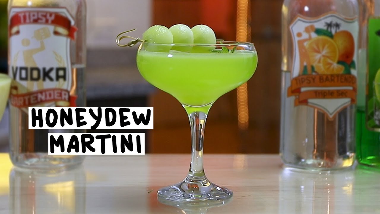 Honeydew Martini – Tipsy Bartender