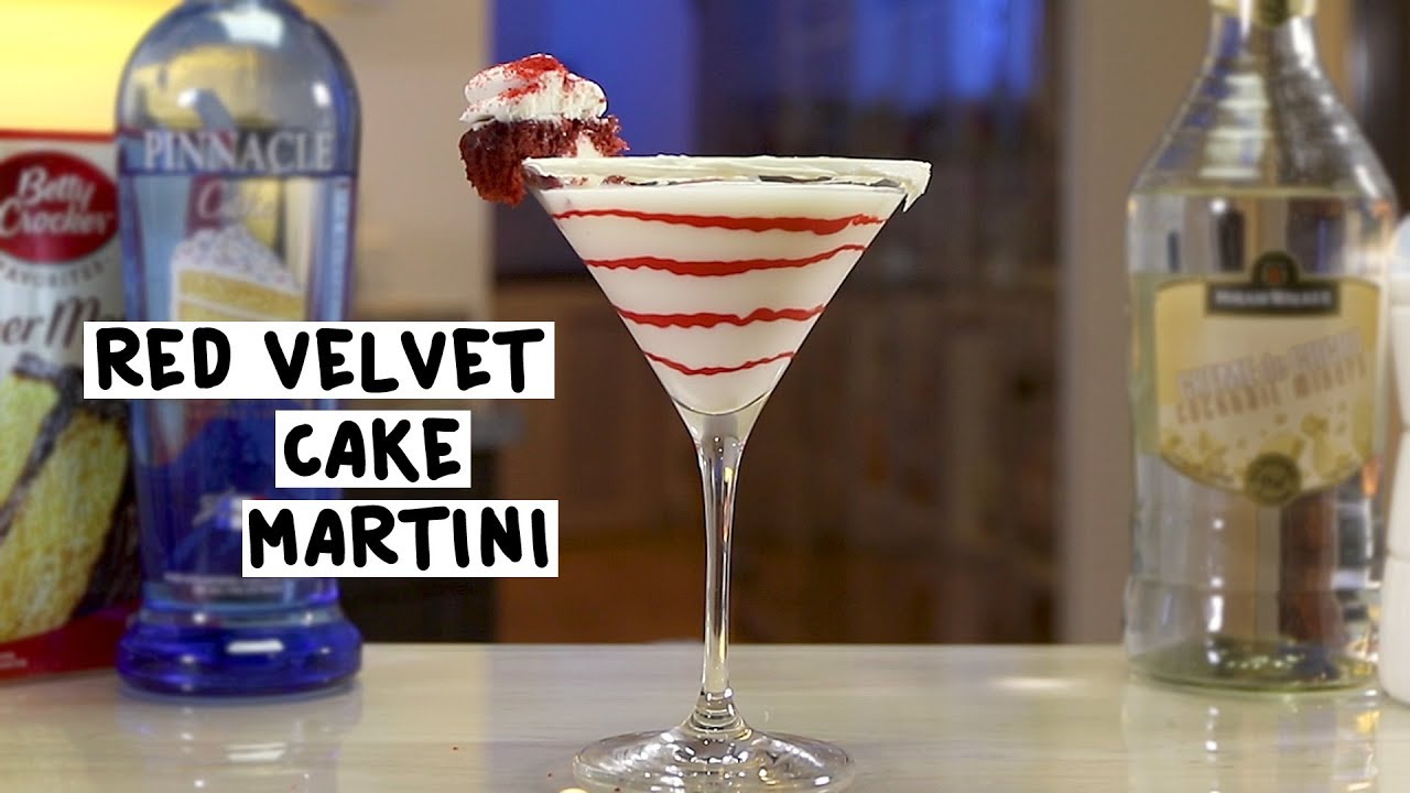 Red Velvet Cake Martini – Tipsy Bartender