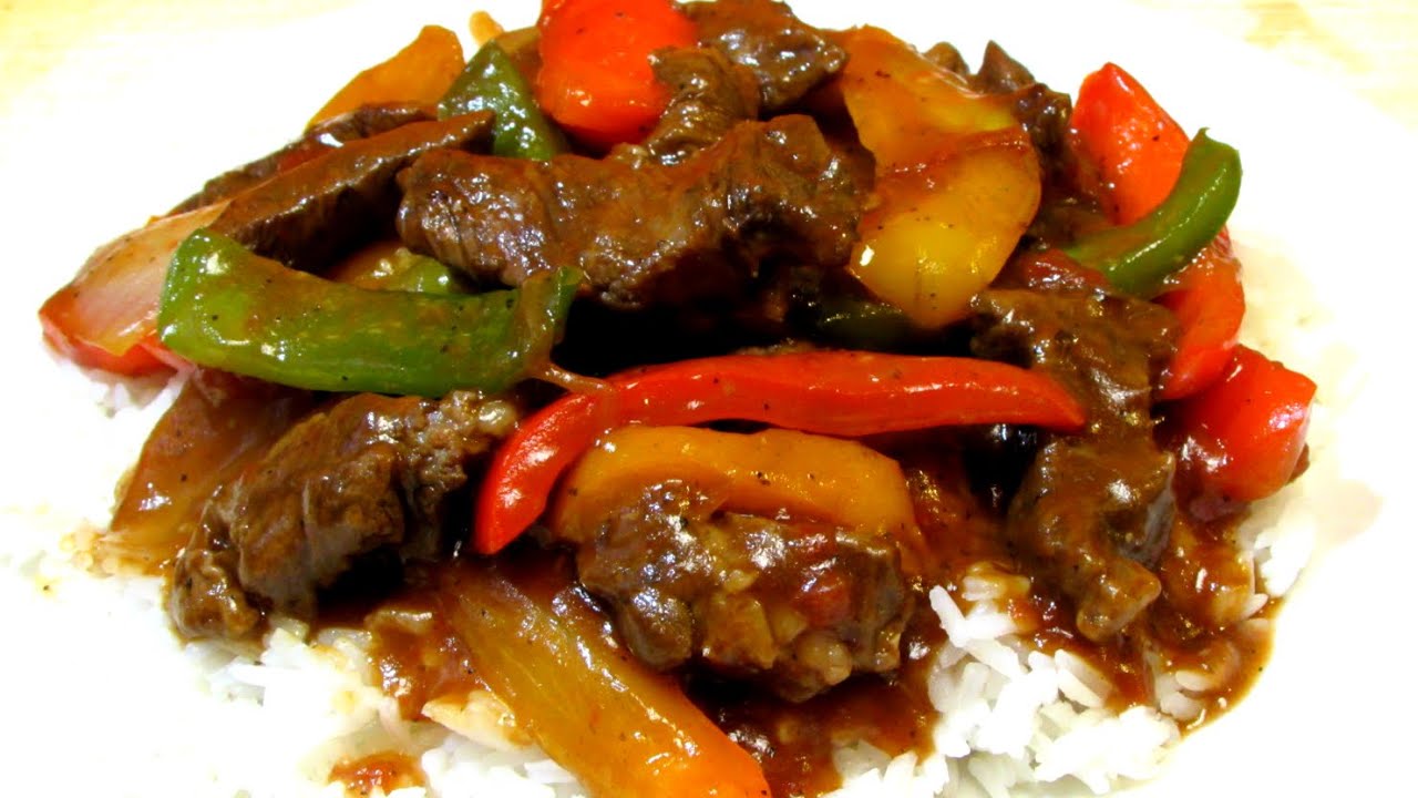 Pepper Steak Recipe – Slow Cooked Pepper Steak