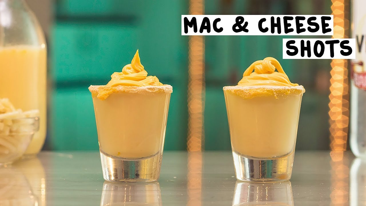 Mac & Cheese Shots – Tipsy Bartender