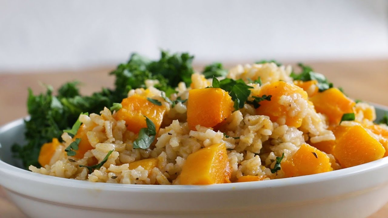 One-Pot Butternut Squash Pilaf