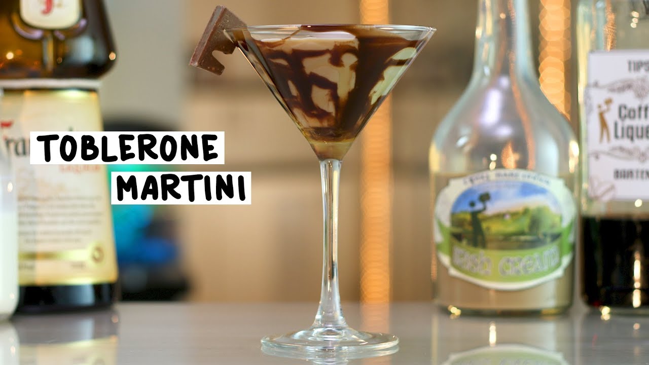 Toblerone Martini – Tipsy Bartender