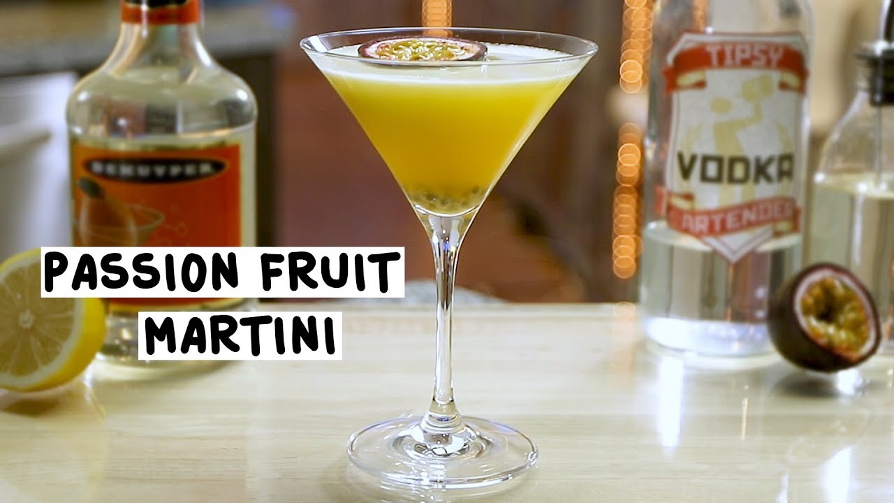 Passion Fruit Martini – Tipsy Bartender