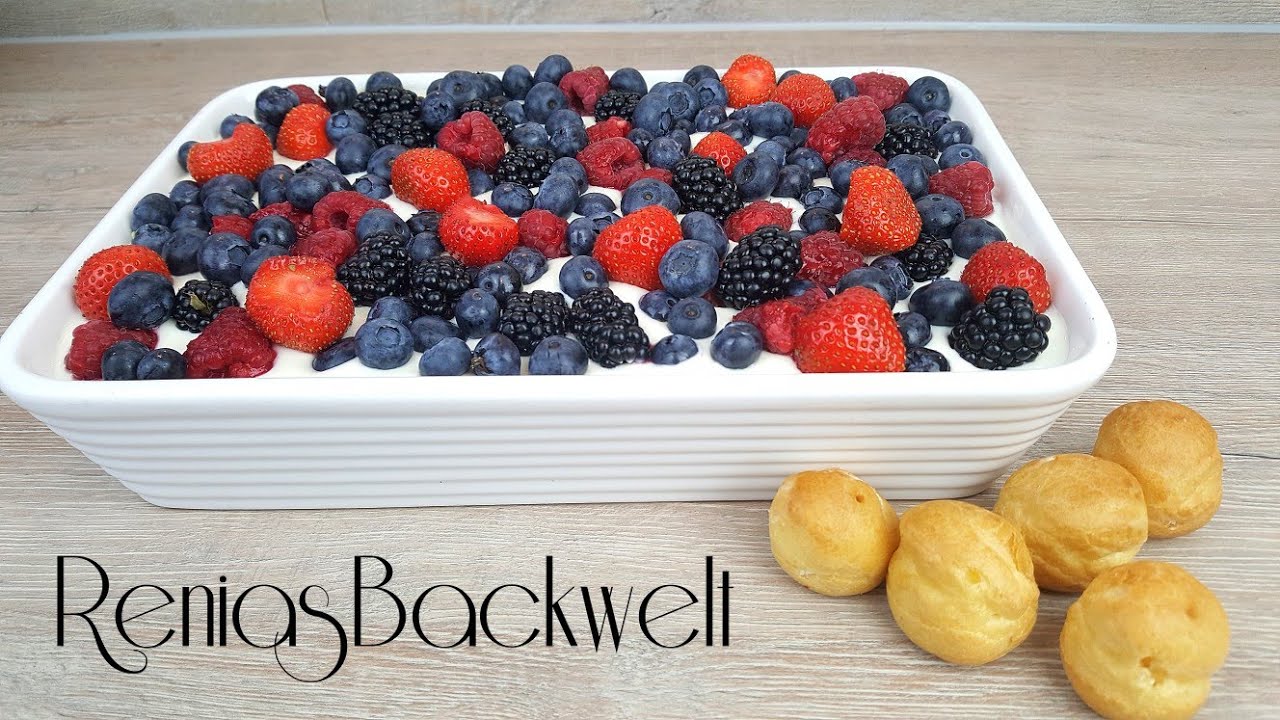 In 5 Minuten fertig | Windbeutel Dessert Wahnsinnig Einfach&Lecker