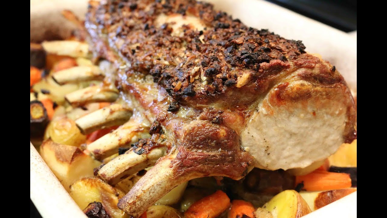 Pork rib roast recipe