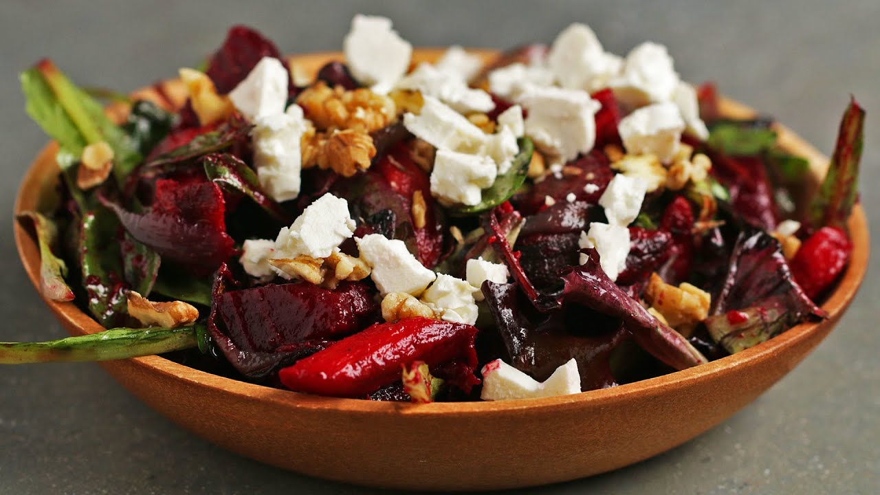 Hearty Roasted Veggie Salad