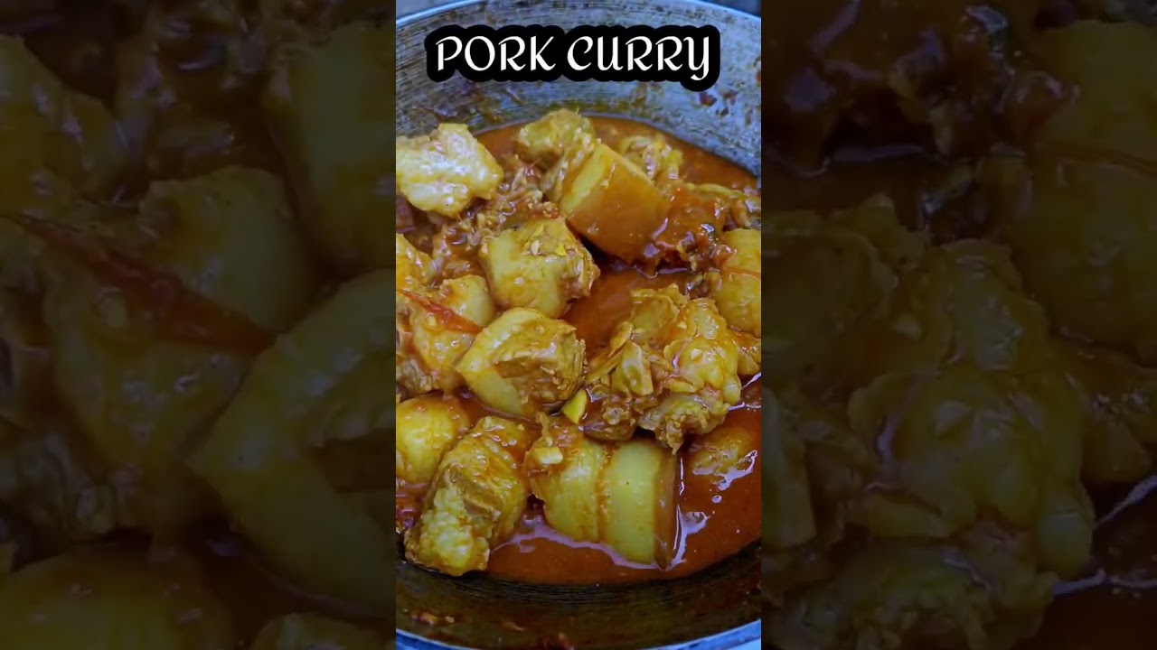 SPICY PORK BELLY RECIPE || TASTY PORK CURRY || #porkrecipes #porkcurryrecipe