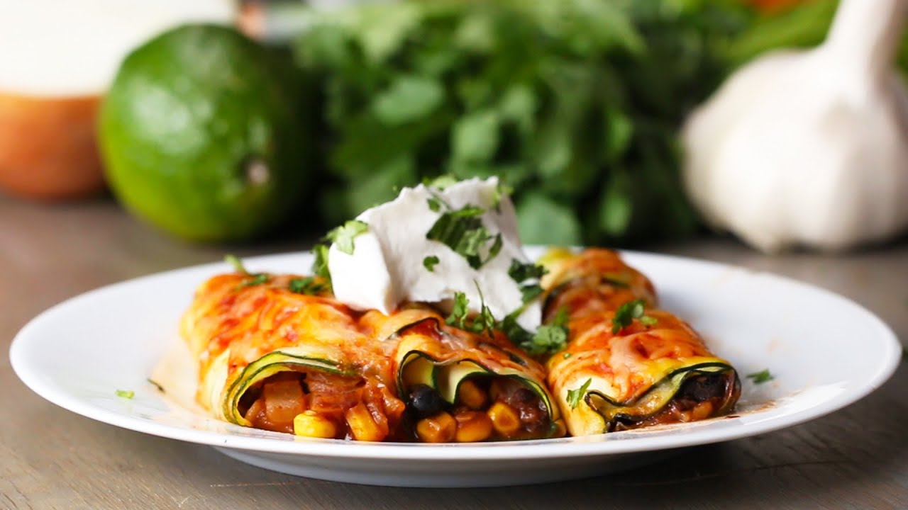 Zucchini “Enchiladas”