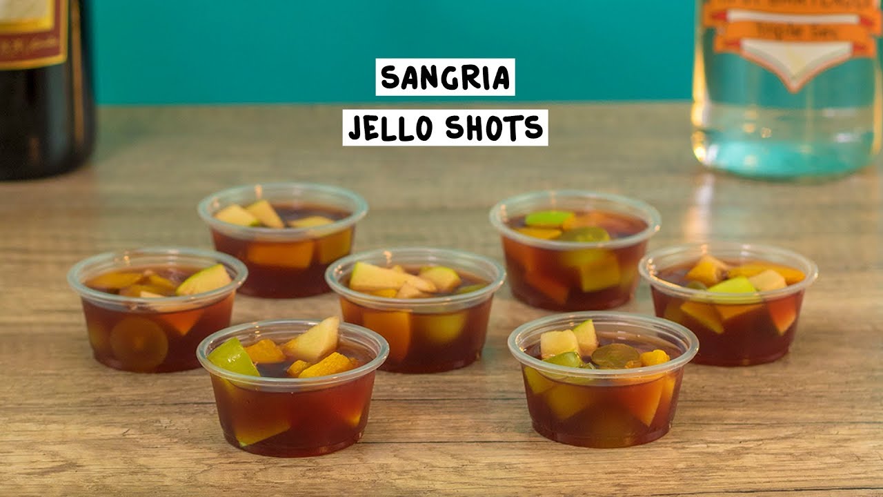 Sangria Jello Shots
