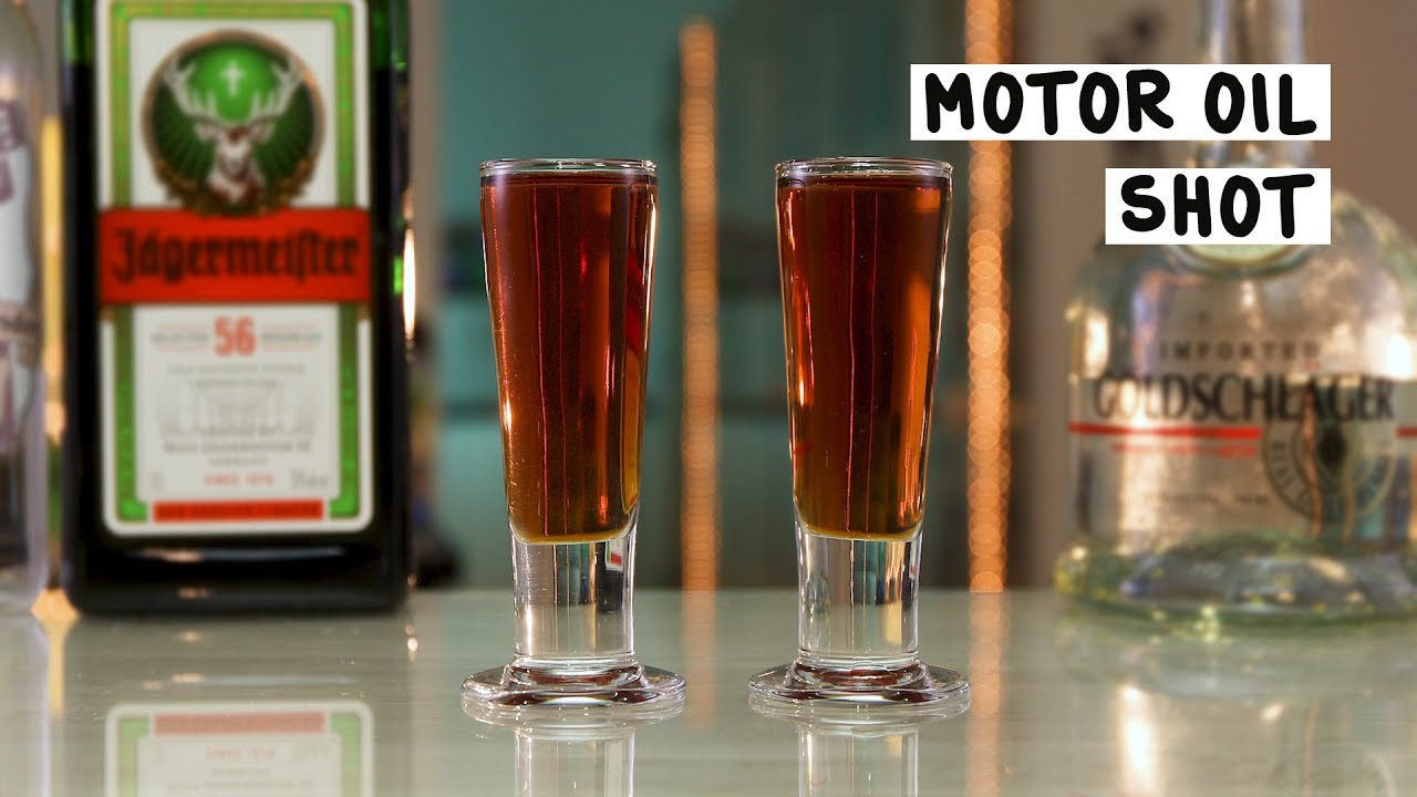 Motor Oil Shot – Tipsy Bartender