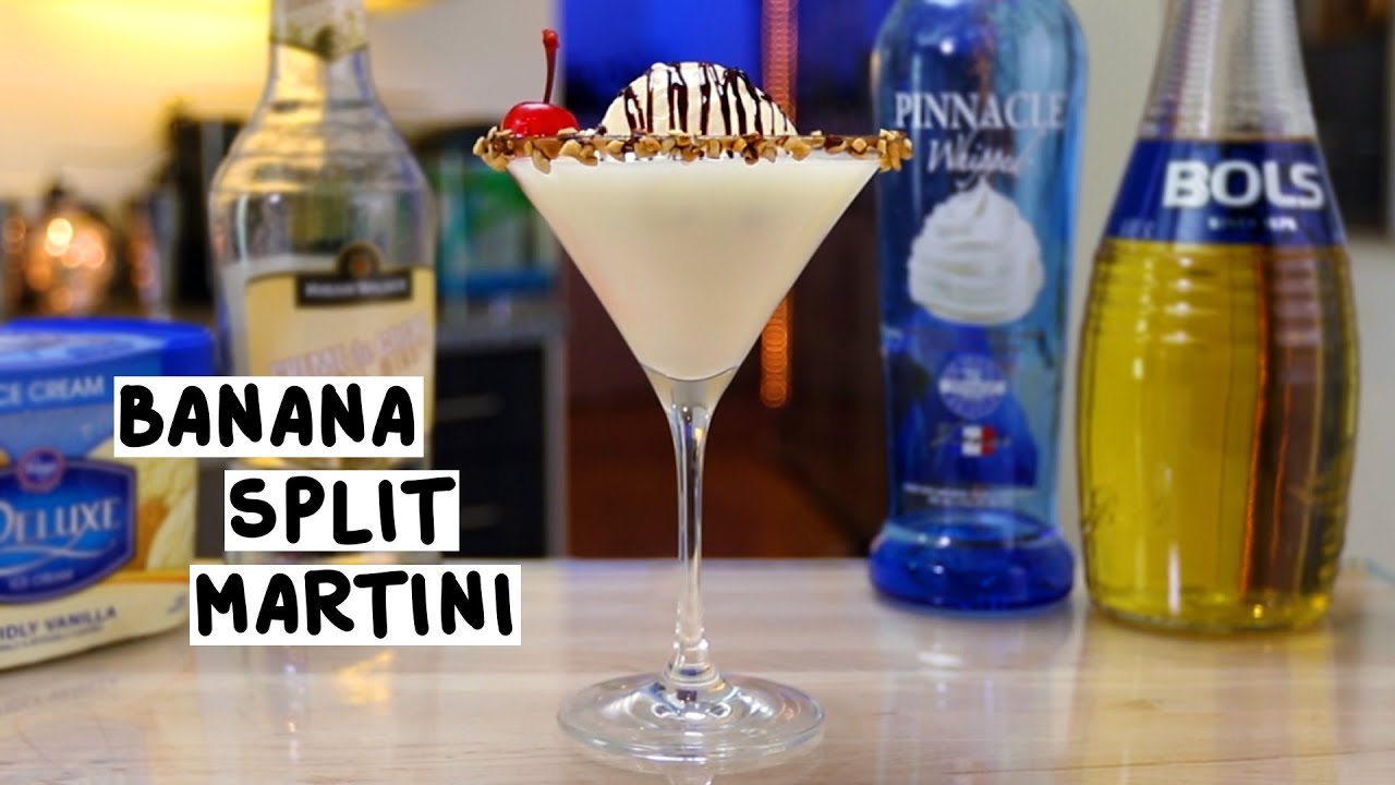 Banana Split Martini