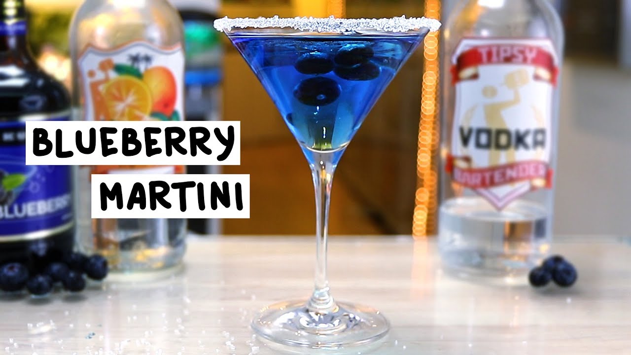 Blueberry Martini