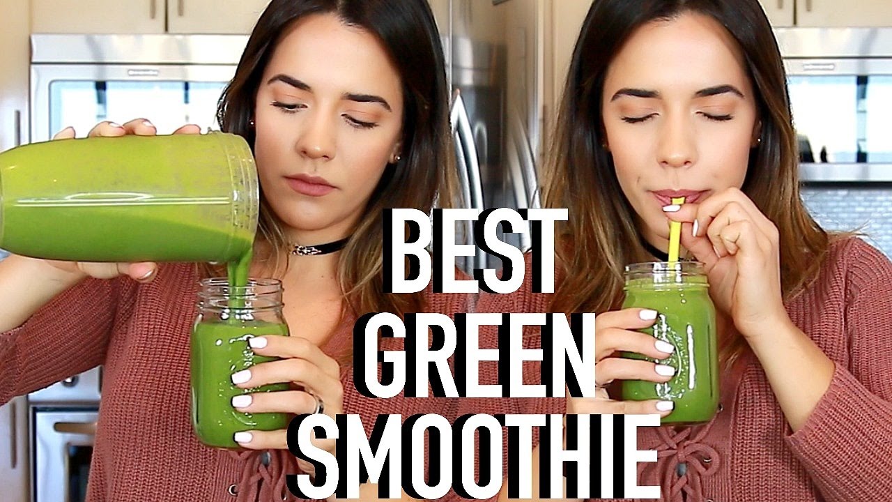 BEST GREEN SMOOTHIE RECIPE FOR WEIGHTLOSS!
