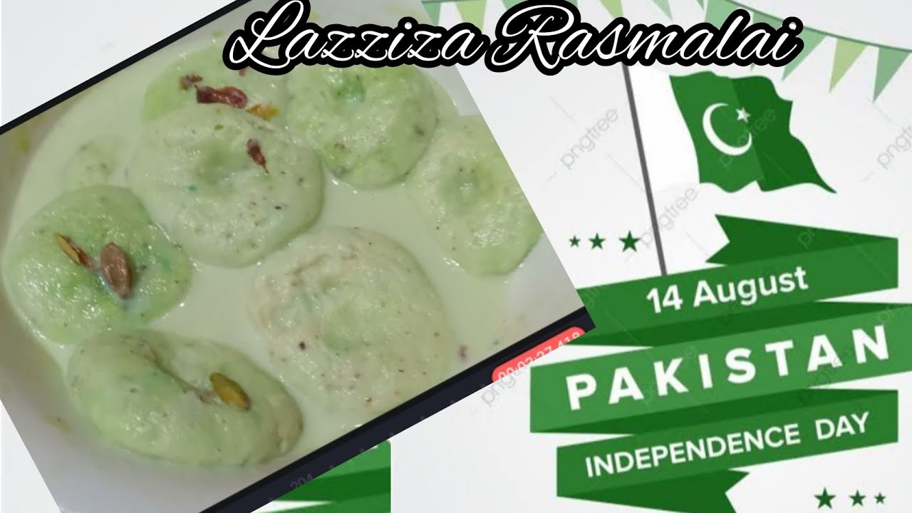 Lazziza Rasmalai Best recipe |Soft 100%perfect Rasmalai |independence day special Rasmalai recipe