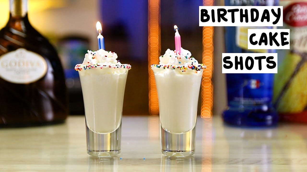 Birthday Cake Shots
