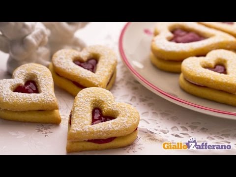 Valentine's day Linzer tarts – recipe