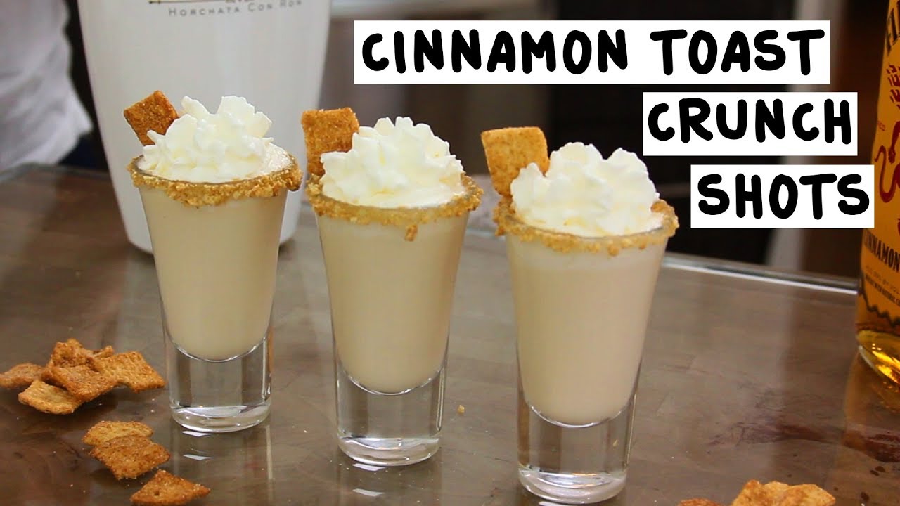 Cinnamon Crunch Toast Shots