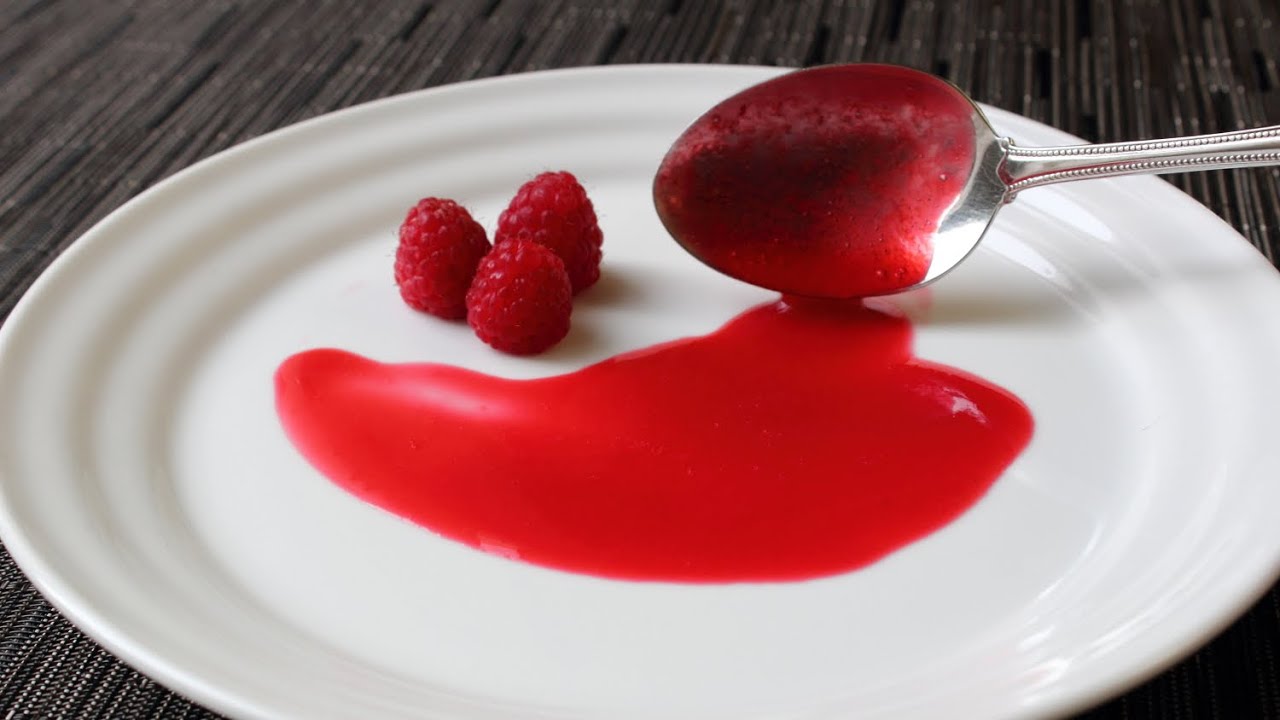 Fresh Raspberry Sauce Recipe – How to Make Fresh Raspberry Coulis – Valentine's Day Special