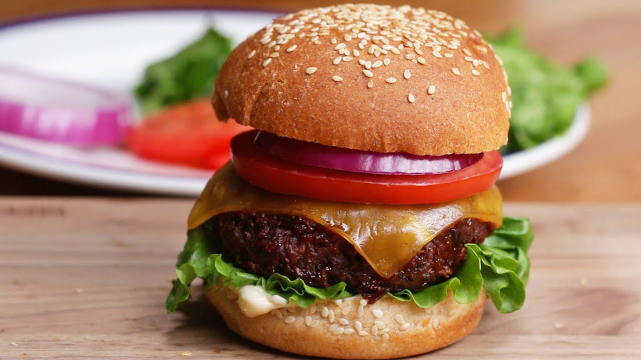 The Best Ever Vegan Burger #VeganWeek