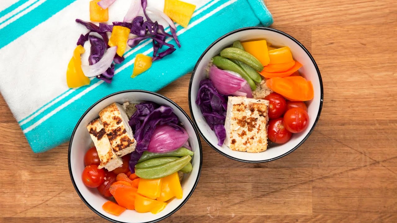 Protein-Packed Rainbow Bowl For Two