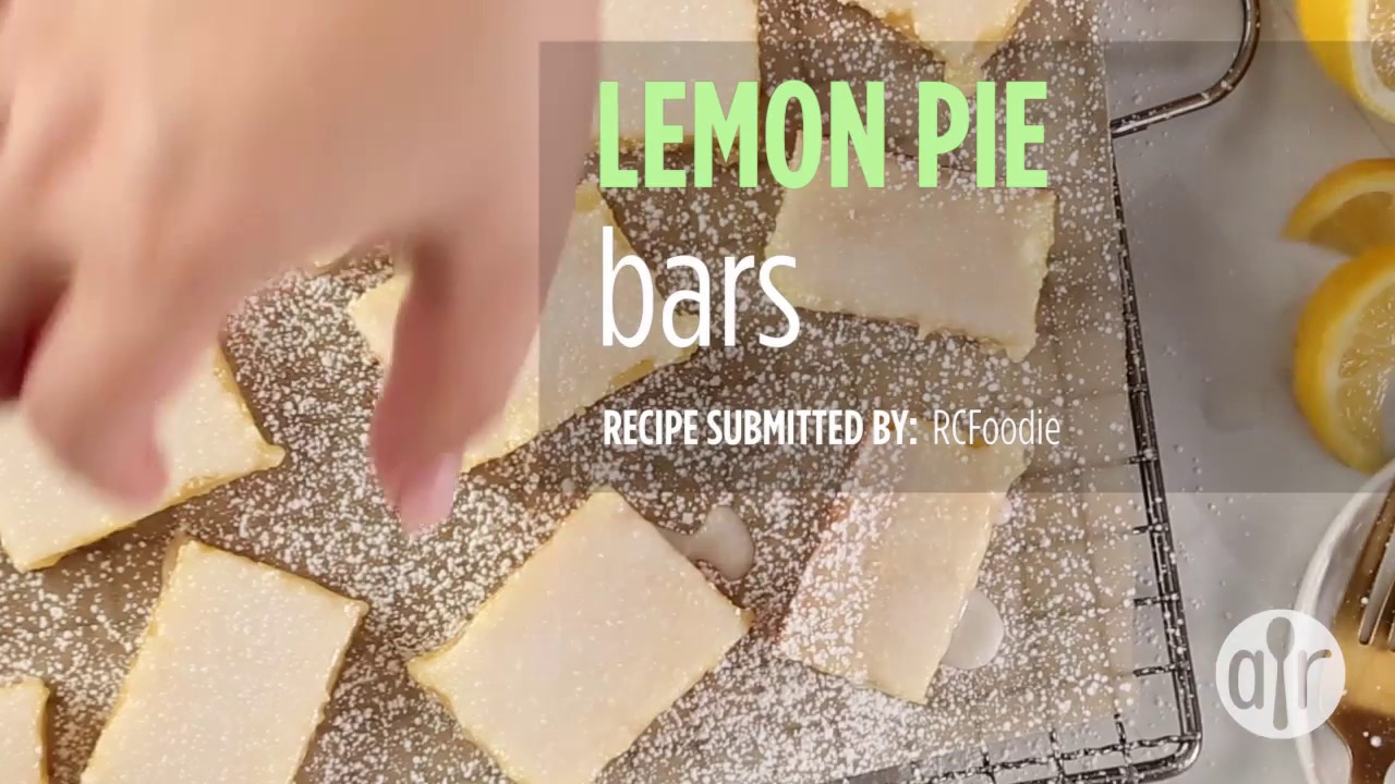 How to Make Lemon Pie Bars | Dessert Recipes | Allrecipes.com