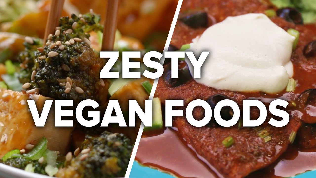 4 Zesty Vegan Meals