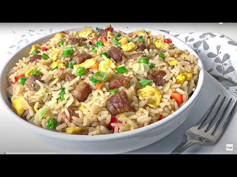 How to Make Pork Fried Rice | Easy Pork Fried Rice Recipe | Homemade Food Recipes | Eat Well Kitchen