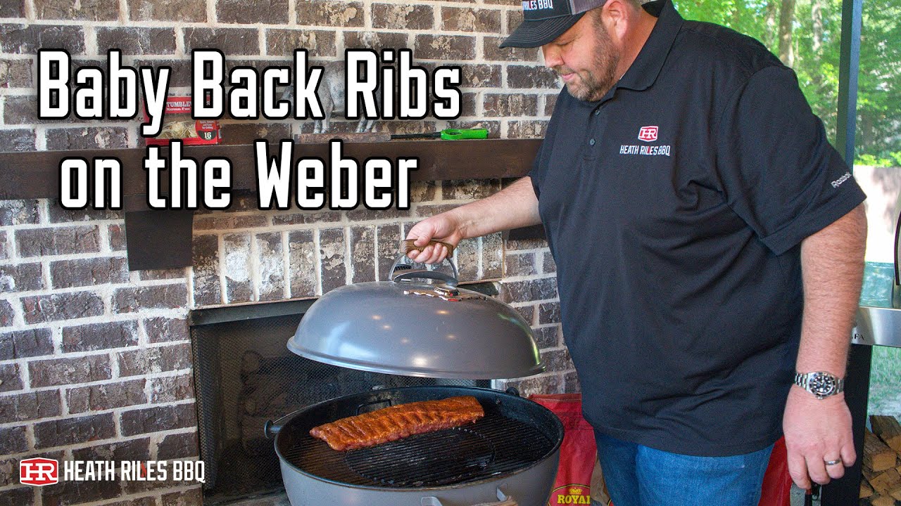 How to Cook Ribs on a Charcoal Grill | Baby Back Ribs on the Weber Kettle Grill