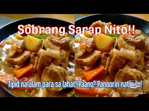 PORK NILAGPAD W/ POTATO & CARROTS || SOBRANG SARAP || TIPID ULAM RECIPE