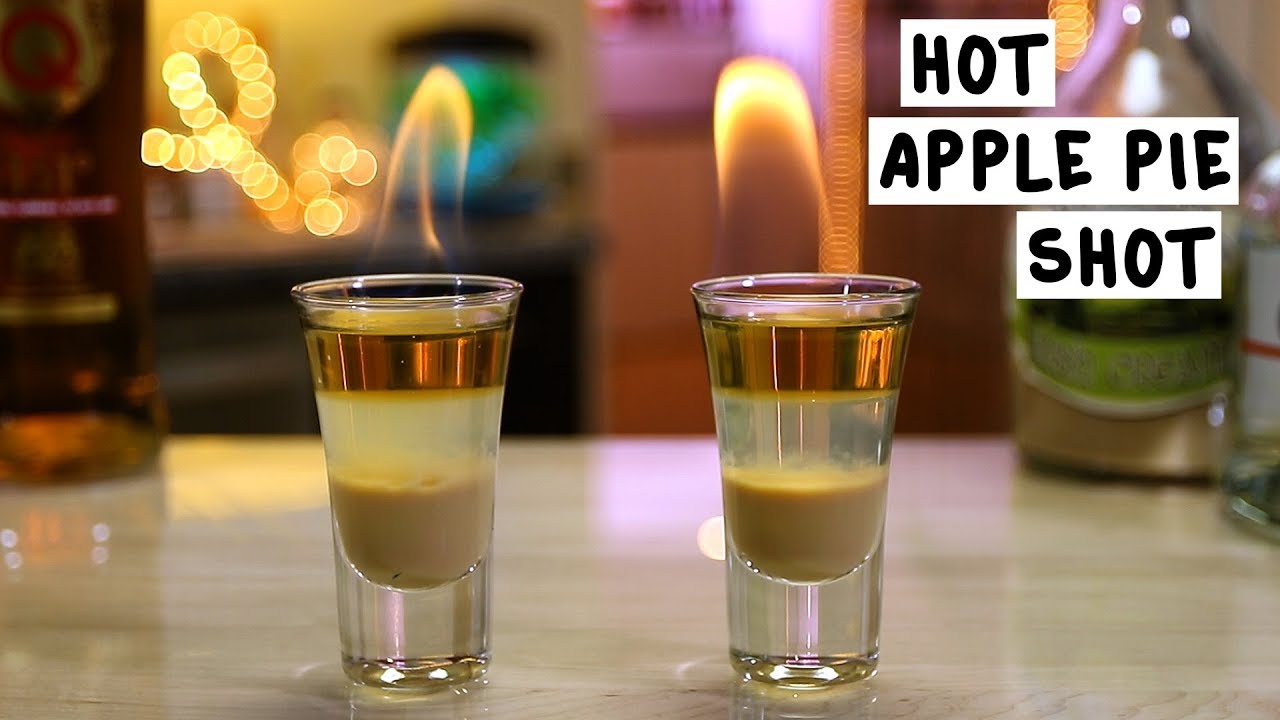 Hot Apple Pie Shots