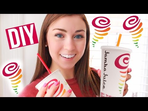 DIY JAMBA JUICE | 4 EASY Smoothie Recipes!