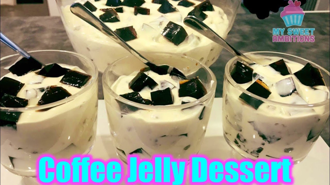Coffee Jelly Dessert